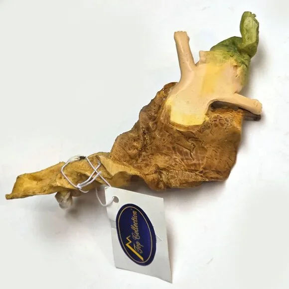 Enchanted Story Miniature Garden Sleeping Fairy Baby with Squirrel TopCollection - Picture 6 of 10